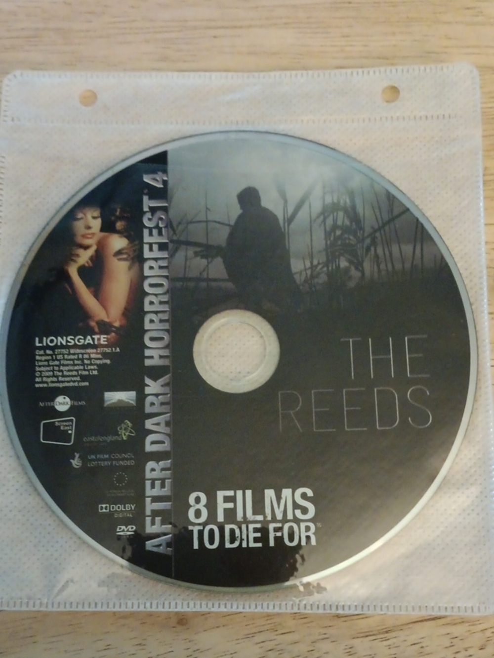 The Reeds (After Dark Horrorfest 4) DVD *NO CASE*